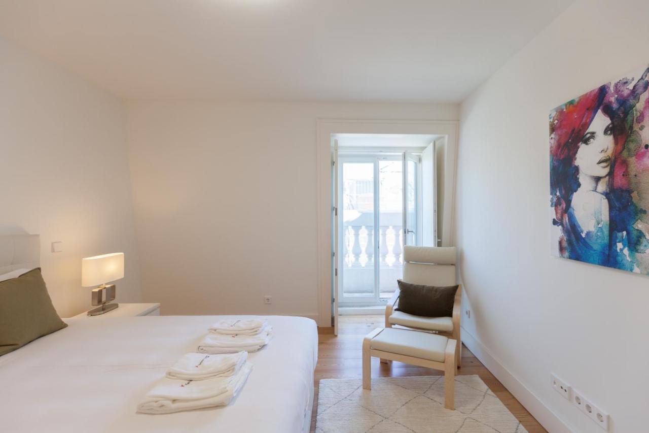 Flh Praca Comercio Artistic Flat With Balcony 리스본 외부 사진