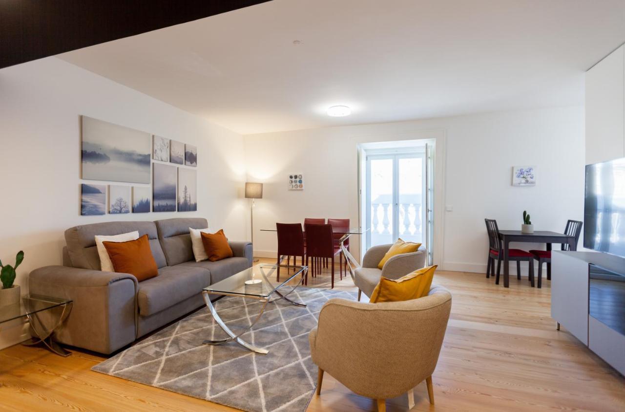 Flh Praca Comercio Artistic Flat With Balcony 리스본 외부 사진